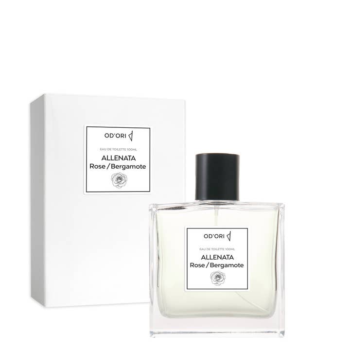 Eau de toilette 100 ml - ALLENATA (rosa / bergamota) para venta al por mayor de odori.corsica