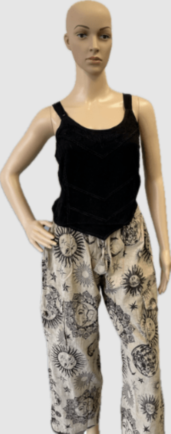 Magic Touch Corp - Vente Pantalon – femme - Pantalon en coton céleste couleurs assorties0