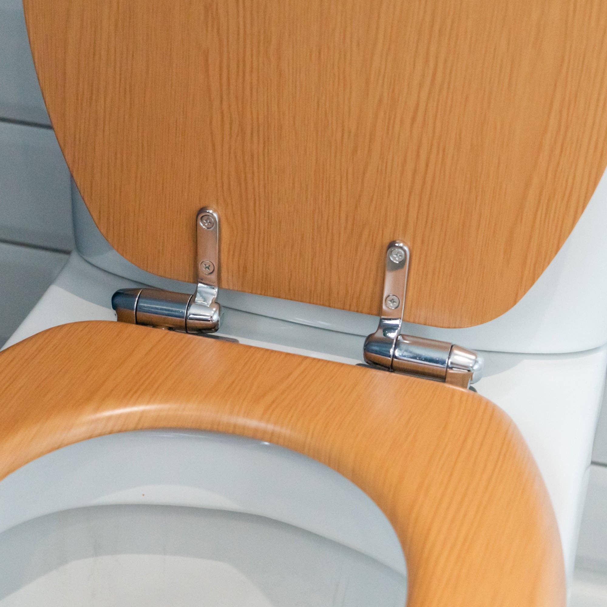 Rinkit Ltd - Wholesale Toilet Paper Holder - Harbour Housewares Soft Close Wooden Toilet Seat - Beech3