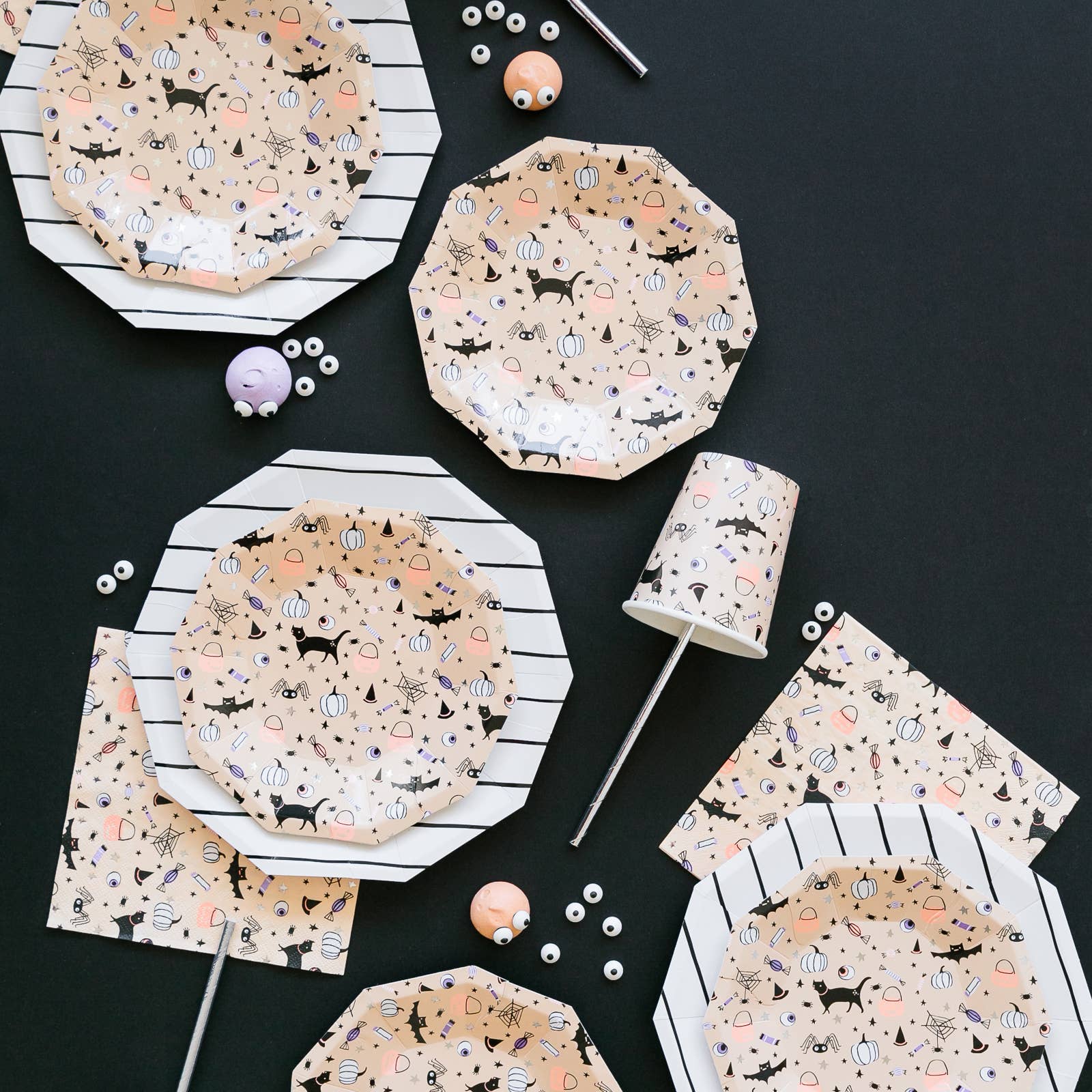 Jollity & Co. + Daydream Society - Wholesale Disposable Plate - Hocus Pocus Small Plates - 8 Pk.4