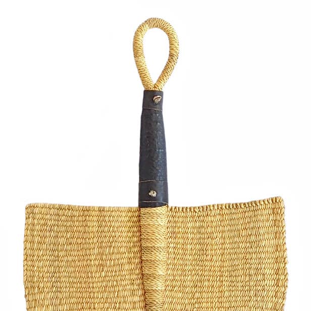 Woven Grass Wall Hand Fan Leather Handle and other Purchase Wholesale reflekt. Free Returns & Net 60 Terms on Faire trending on Faire.