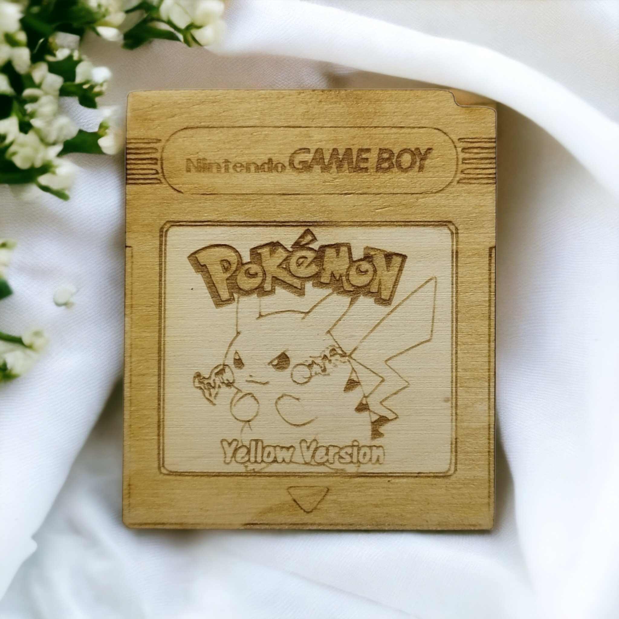 Studio Rima - Wholesale Onderzetters - Set van 6 houten onderzetters in Pokémon-cartridgestijl – handgemaakt cadeau4