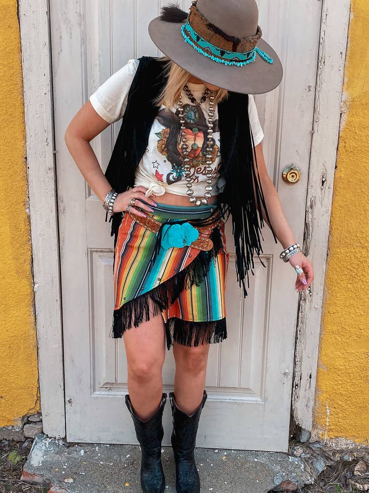 Peyton Skirt - Zaragoza for wholesale by Silverado Apparel