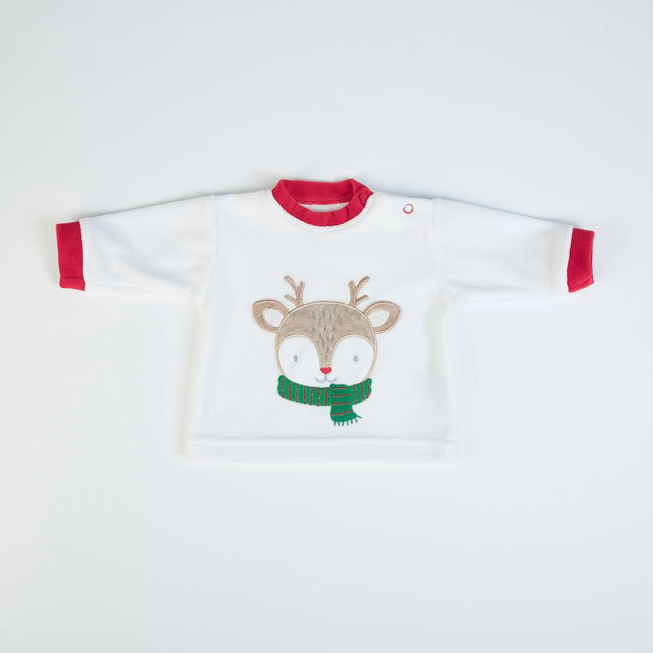 White red 16244 - Christmas t-shirt long sleeve + pants - AW 24/25 for wholesale on Faire1