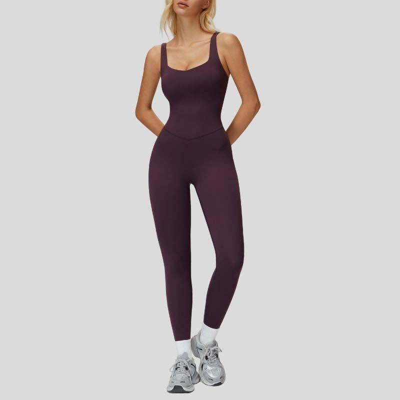 WONDERXFANS – wholesale Unitard – Women′s – Slimming jumpsuit with cutout back18