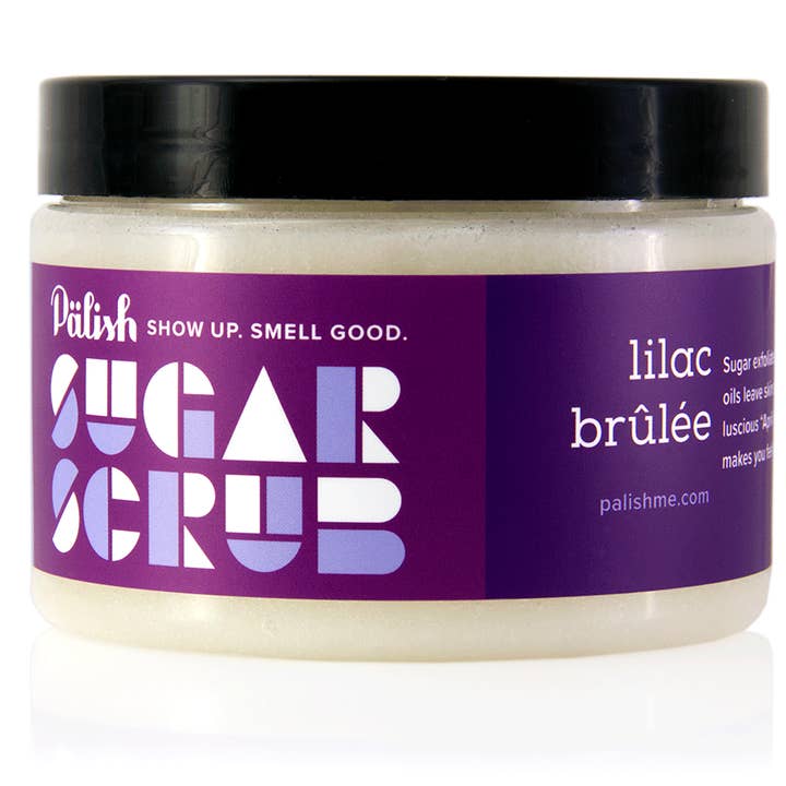 Pälish Sugar Scrub - Lilac Brulee for wholesale by Pälish