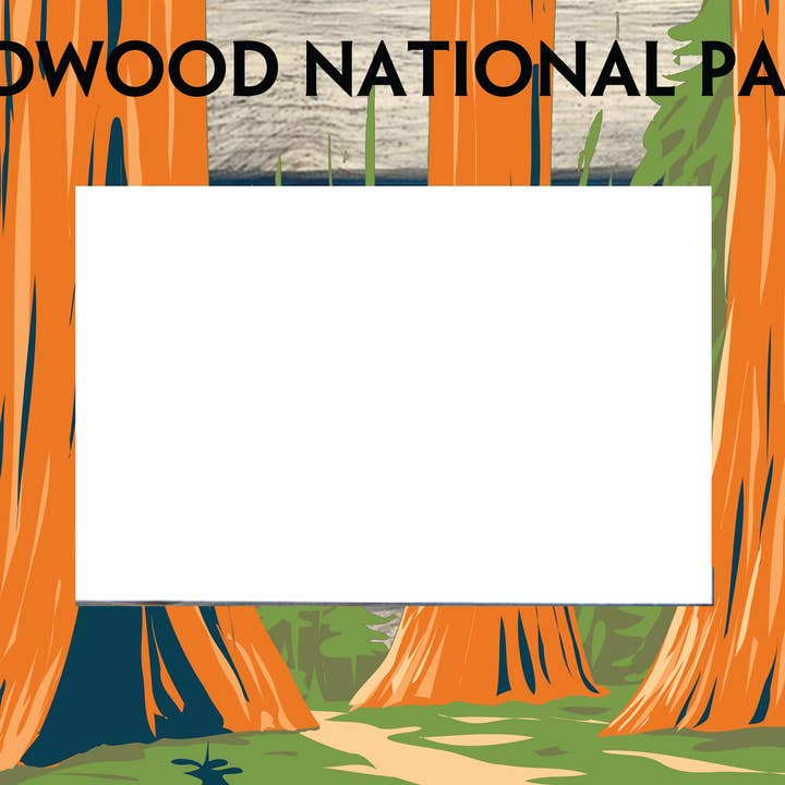 Marco de fotos de pino azul de 4 x 6 pulgadas, 19, marco de madera personalizado para venta al por mayor de Winding Hills Designs