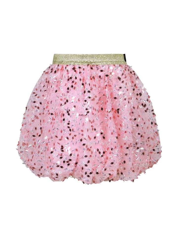 BUBBLY SKIRT IN SOFT PINK for wholesale on Faire0