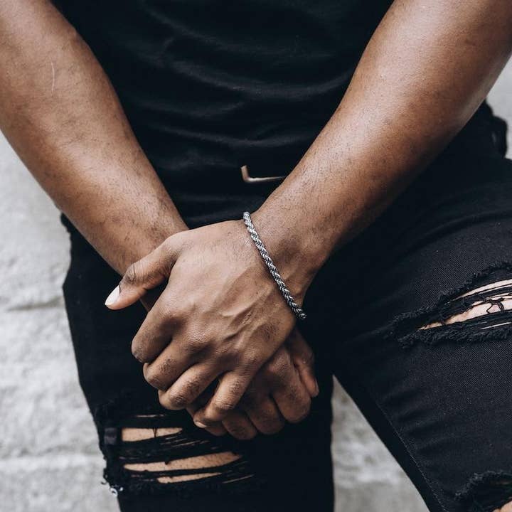 Sterling Silver rep kedja armband för wholesale av Apollis