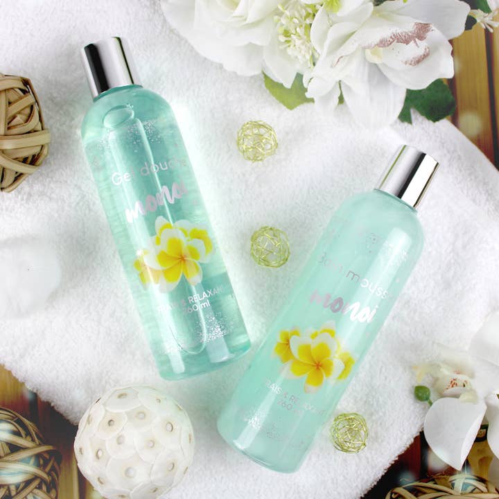 FRENCH TENDANCE - Wholesale Bath & Body Set - Gift Set - Silver Bath - Monoi - FRENCH TENDANCE