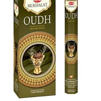 HEM - Oudh Hexa Incense Sticks for wholesale by Designs by Deekay Inc.