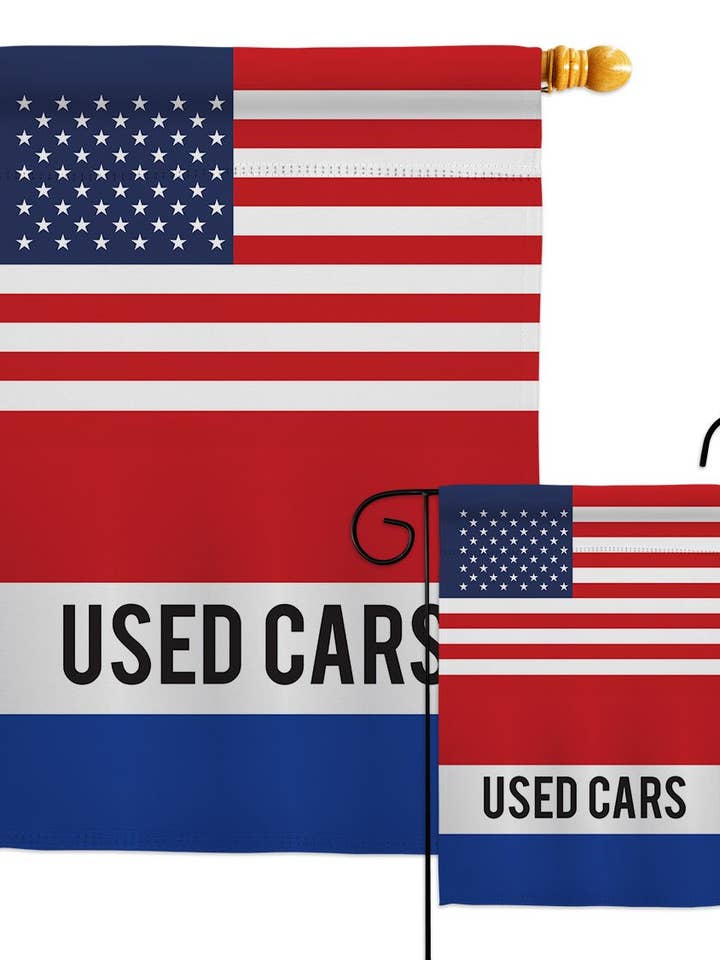 US Used Cars Novelty Merchant Decor Flag for wholesale by Two Group Flag Co