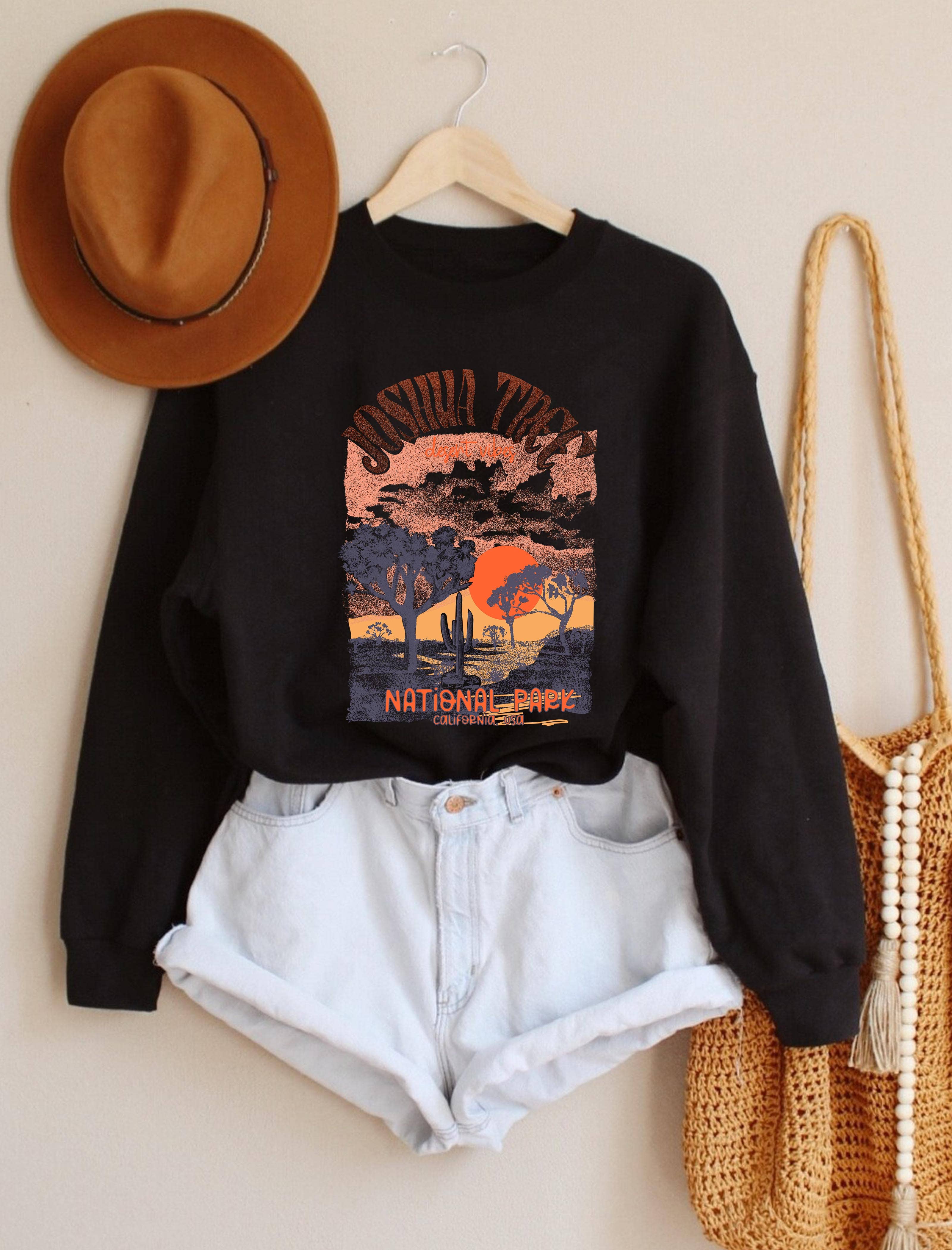 PINK NABI - Wholesale Graphic Sweatshirt - Women's - Graphic sweatshirt - Joshua tree Desert vibes2