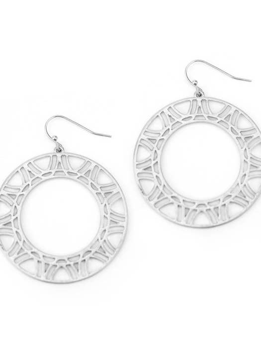 ( MX1311 ) METAL HOOP EARRING for wholesale by Jewelry Max