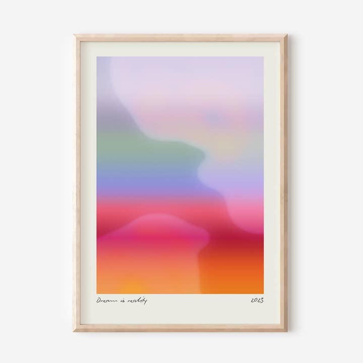 Dream Is Reality Print for wholesale by byKHAY