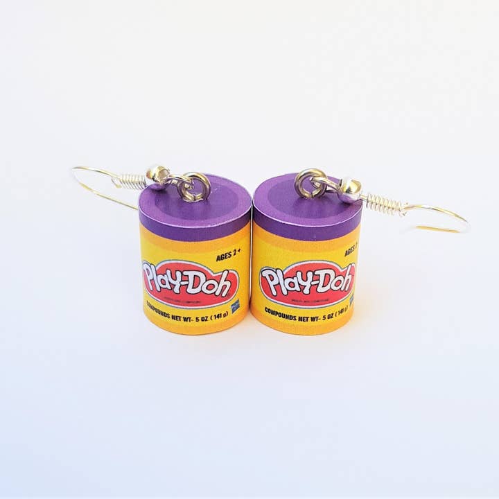 Cheeky Little Monkeys Jewellery - Wholesale Dangle earrings - Play Doh earrings7