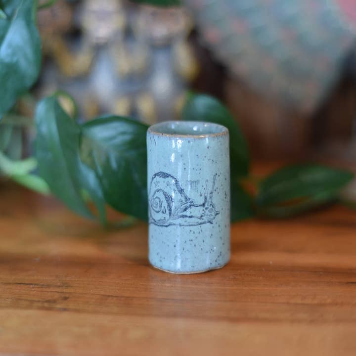 Tiny Tumblers - Snail for wholesale by Mud & Maker