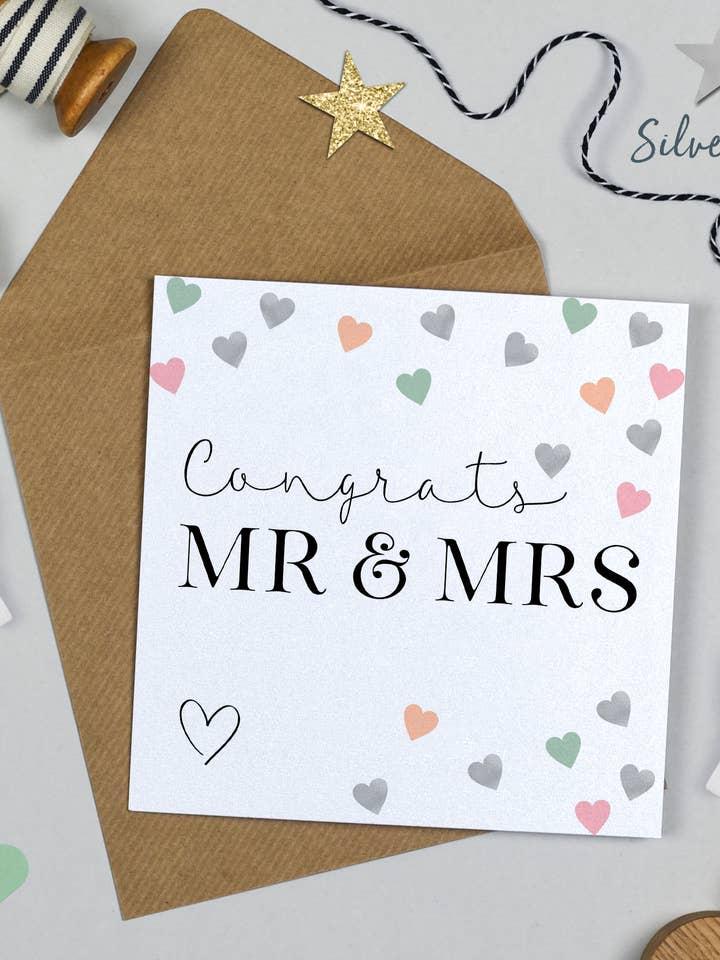 Manhattan Mr and Mrs Silver for wholesale by Michelle Fiedler Design