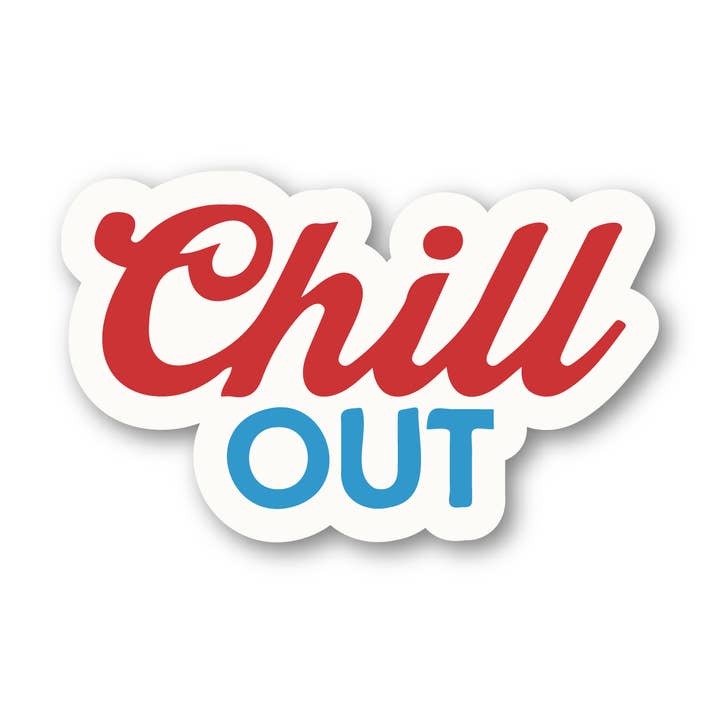 Mixtape Paper Co. - Wholesale Sticker - CHILL OUT - sticker0