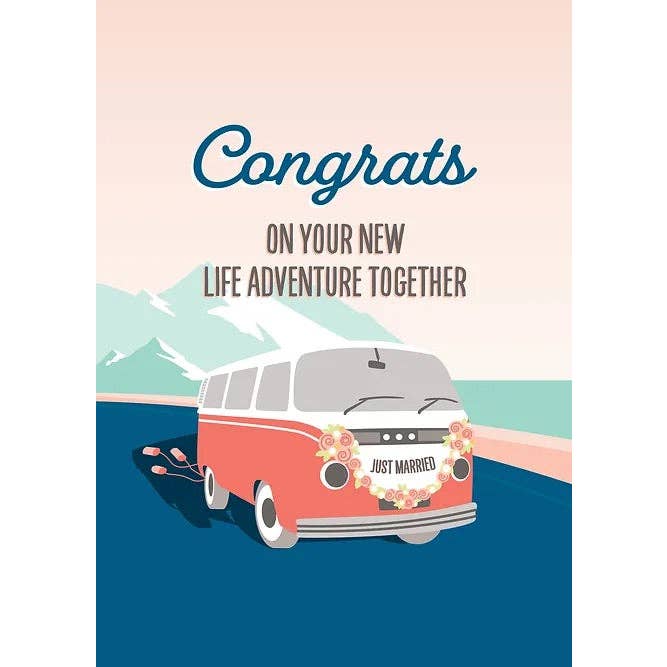 Carte de mariage IKI603 pour la vente par Shade Tree Greetings