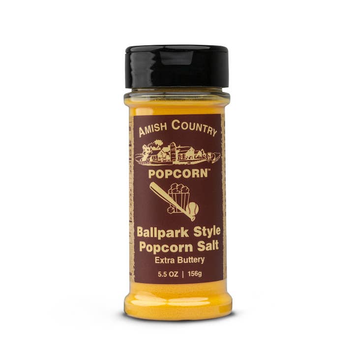 Amish Country Popcorn - Wholesale Salt - 5.5oz. Ballpark-Style Popcorn Salt