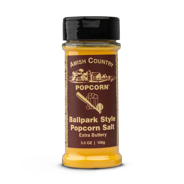 5.5oz. Ballpark-Style Popcorn Salt for wholesale by Amish Country Popcorn