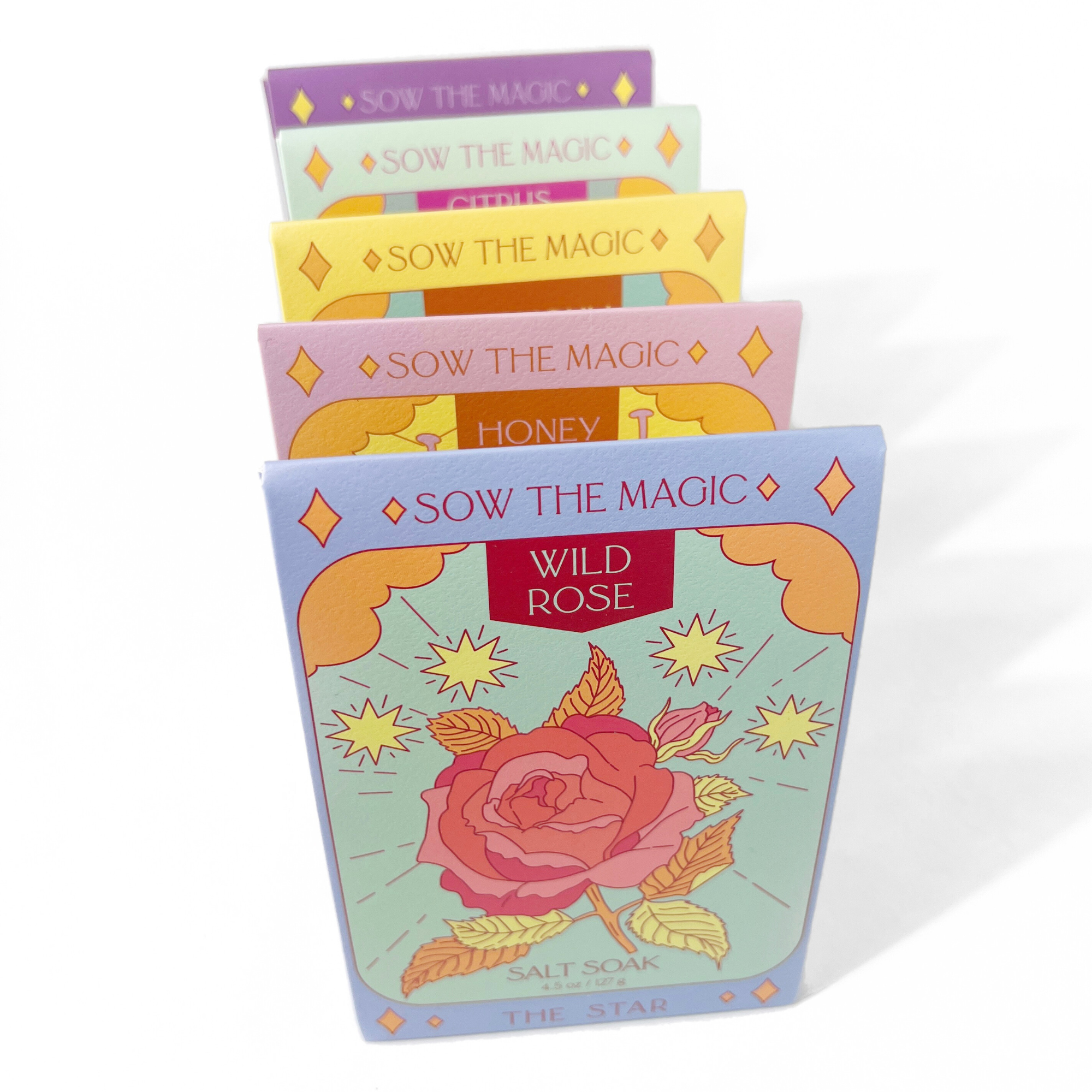 Sow the Magic - Vente Lait de bain - The Star Salt Soak in Wild Rose3