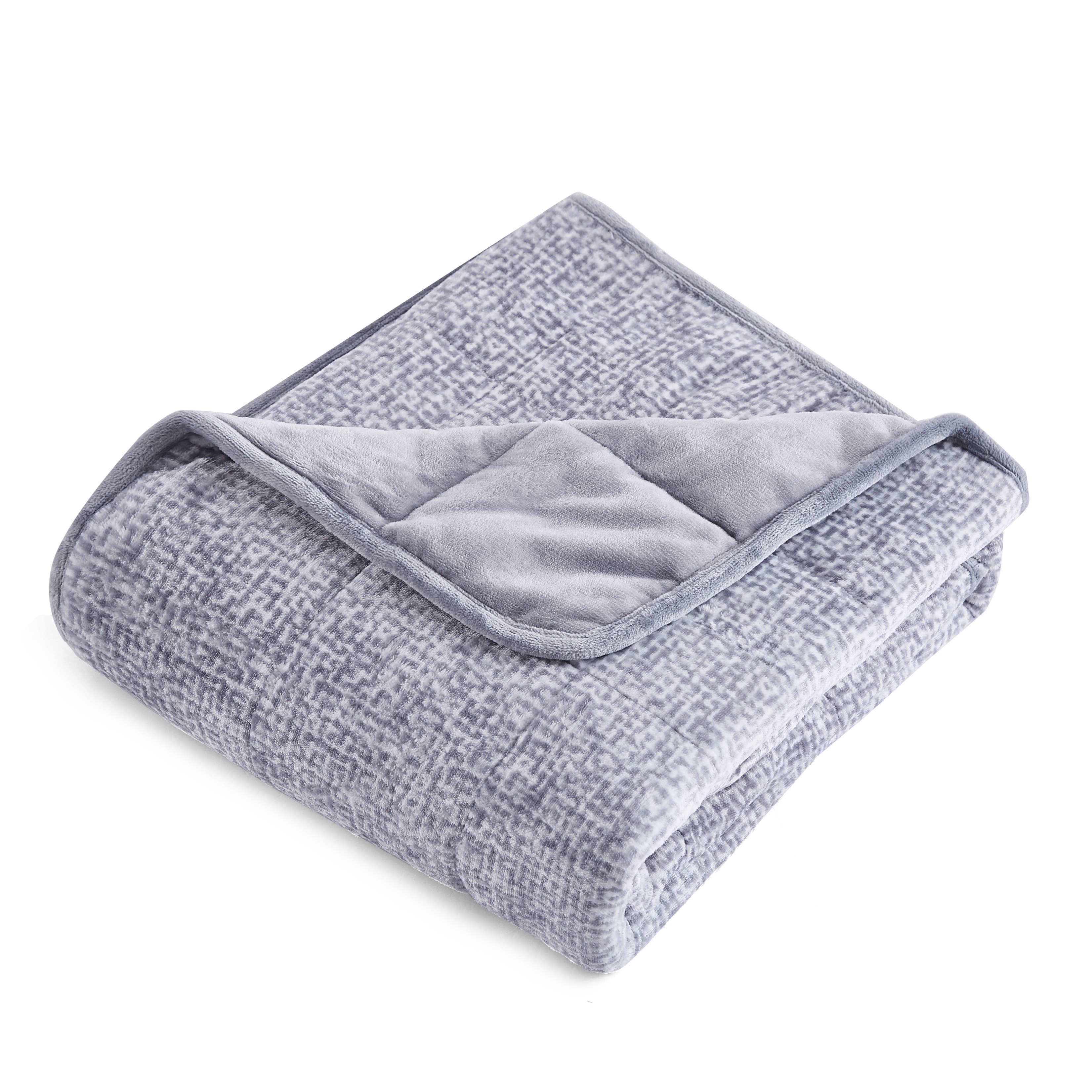 Sutton Home Fashions LLC – Manta para sofá por atacado – Cobertor Ponderado de Veludo a Veludo Dreamnest44