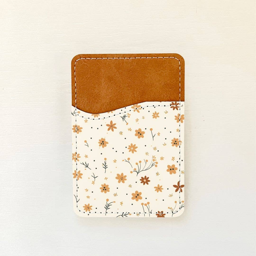 Olivia + Rose - Wholesale Card Holder - Women's - Neutral Florals Leather Card Holder (10 Options)8