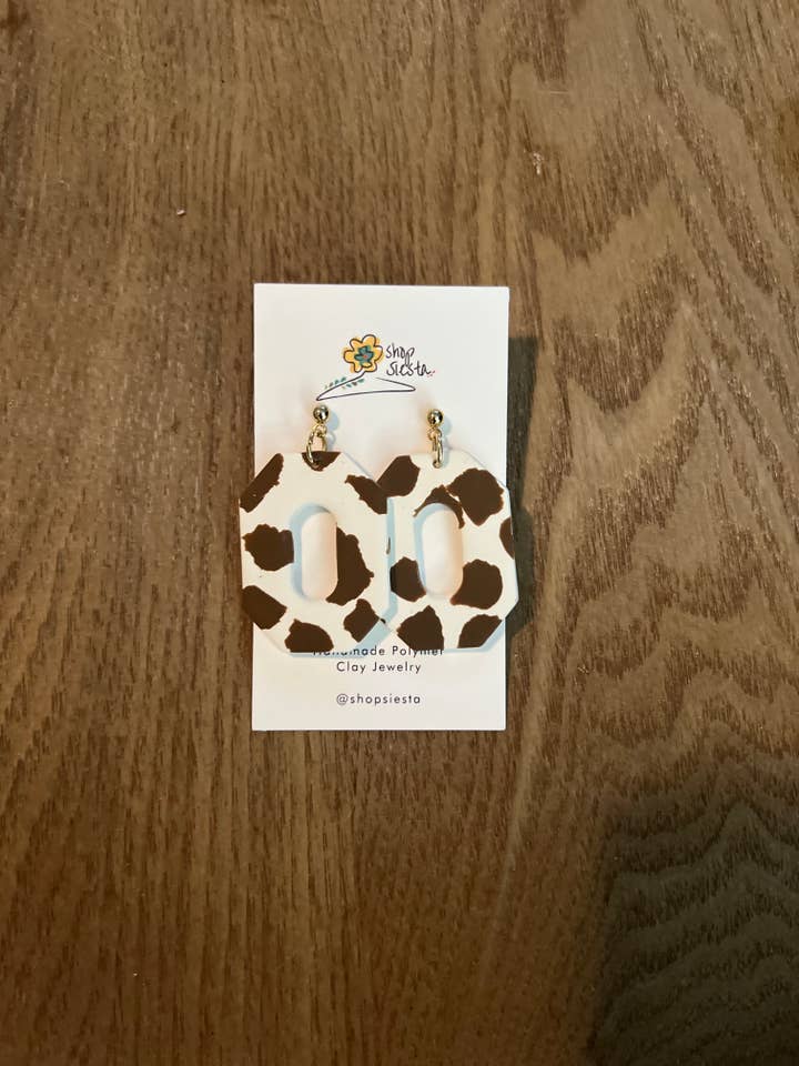 Ko Print Erklæring øreringe for engroshandel hos Siesta Wholesale