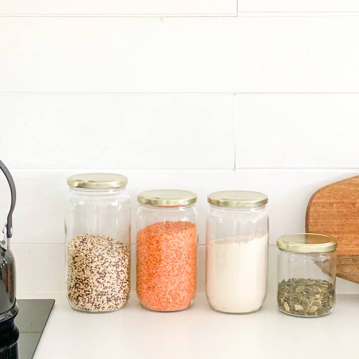 Little Pots – Jarra por atacado – Pote de vidro reciclado para armazenamento 720 ml - Baluchon4