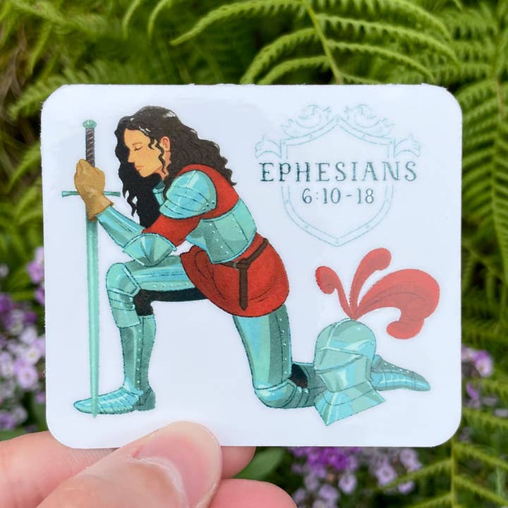 Tiday Art - Wholesale Sticker - Armor of God Vinyl Sticker Bundle – Complete 8 Design Set5