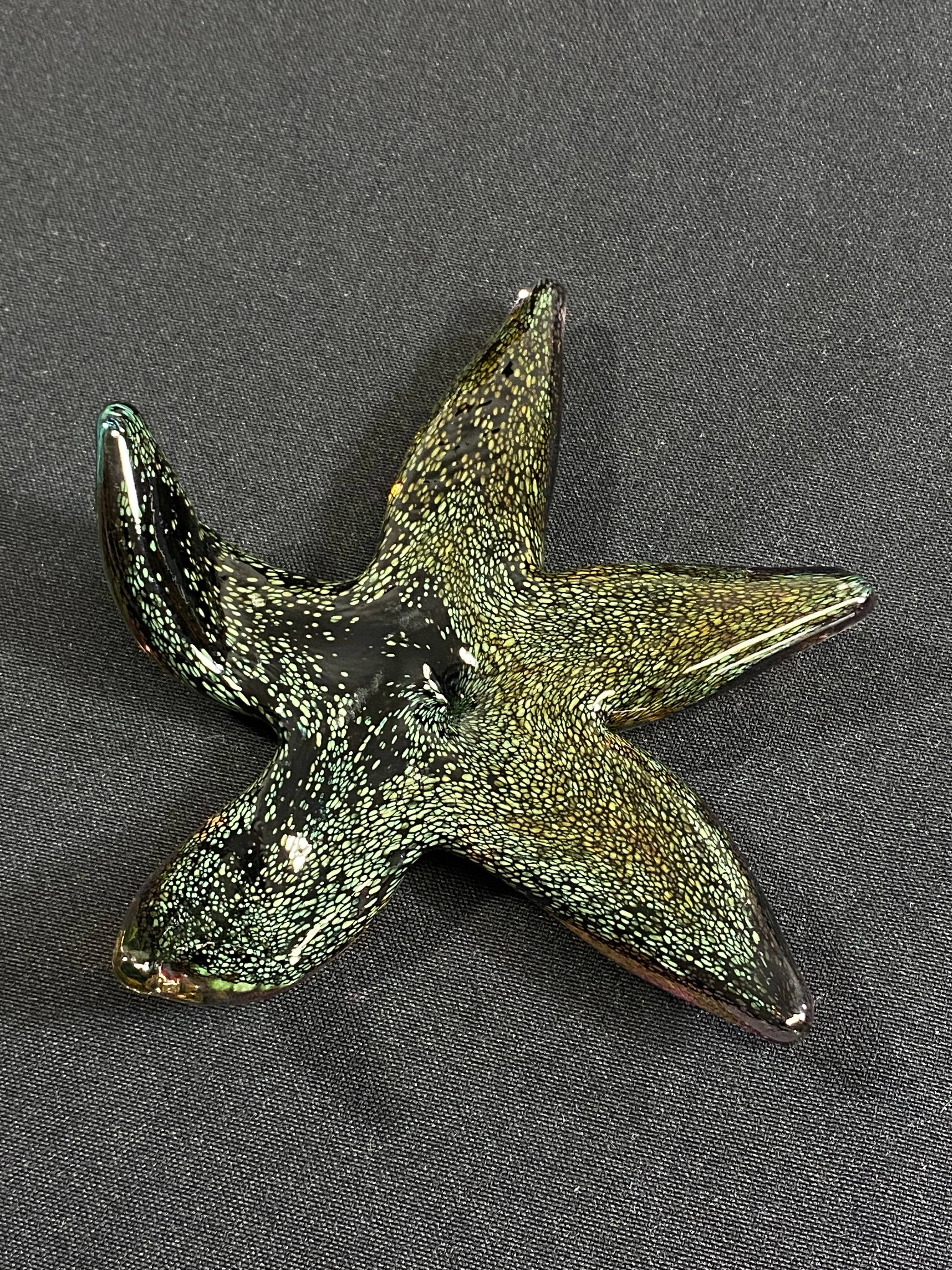 Gibbons Glass – wholesale Dekorativt bordsobjekt – Glasstjärna - Topasblå - John Gibbons6