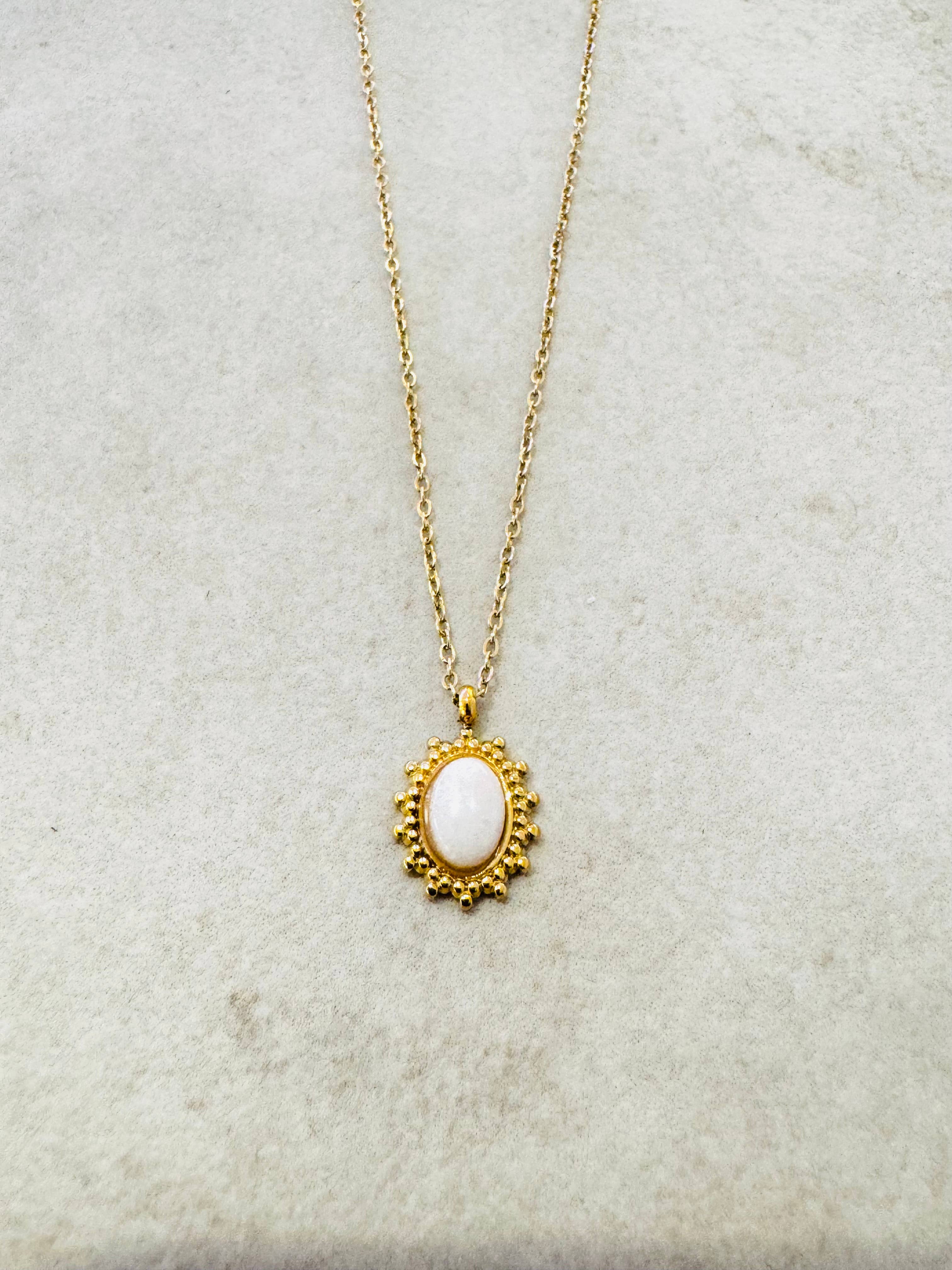 Cassette Barcelona - Wholesale Pendant/Charm Necklace - Lenny Stainless Steel Minimal Necklace0