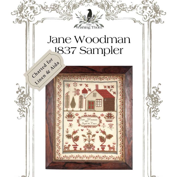 Jane Woodman Sampler 1837 Paper Chart and other Purchase Wholesale egg price chart. Free Returns & Net 60 Terms on Faire trending on Faire.
