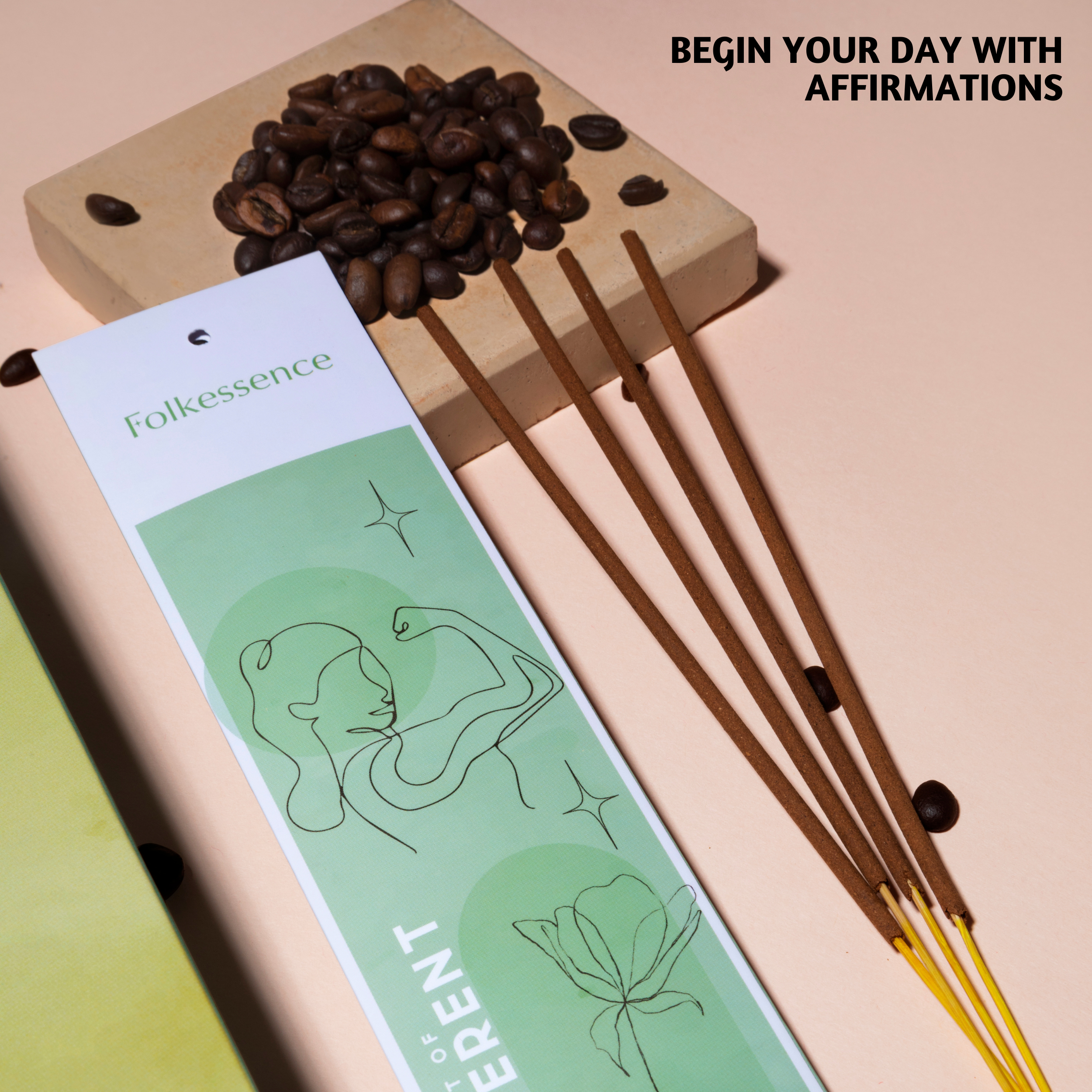 Folkhomes Global Inc - Wholesale Incense - Incense Sticks, Set of 6, Hand Rolled - Manifesting7