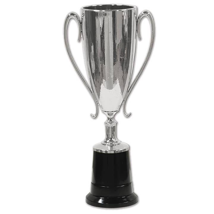 Beistle - Vente Décorations de table - Trophée en argent, 21,6 cm