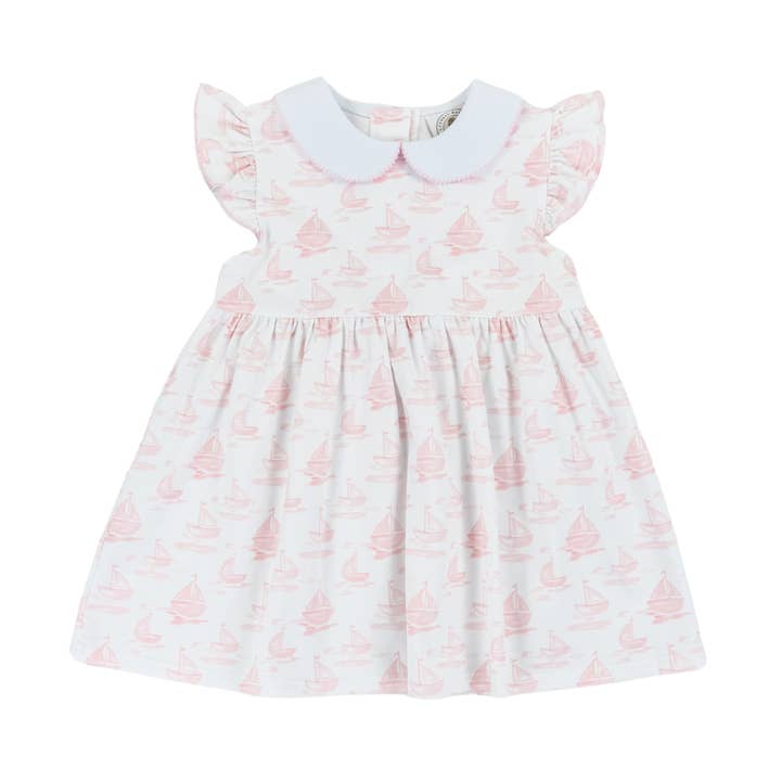 Grayton Beach Girls Flutter Dress for wholesale by Cypress Row Childrens