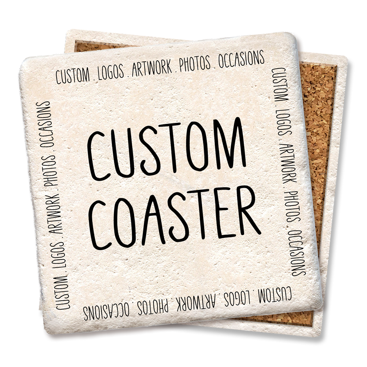 Tipsy Coasters & Gifts - Vente Sous-verre - Coaster personnalisé Créez le vôtre1