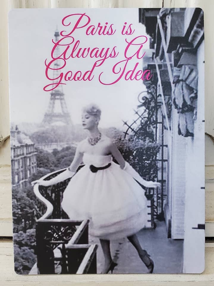 Magnet Paris Is Always A Good Idea for wholesale by Little Heart Designs