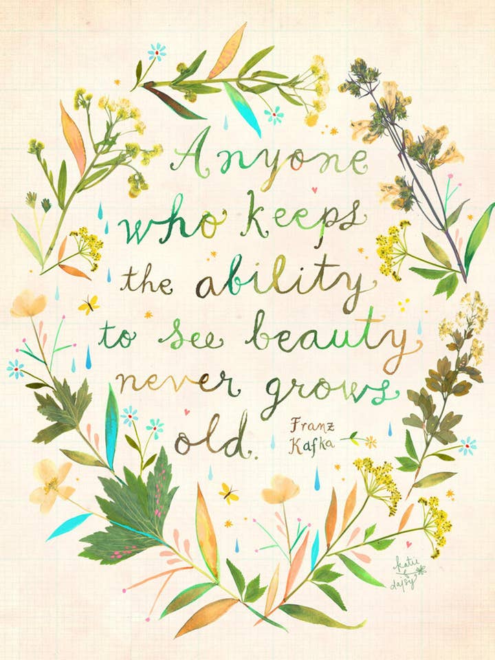 See Beauty Print for wholesale by Katie Daisy