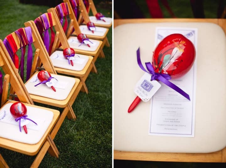 Fiesta Fancies - Vente Cadeaux pour invités - Maracas Fiesta Party Favors peints à la main (1 paire), cadeau de fête15