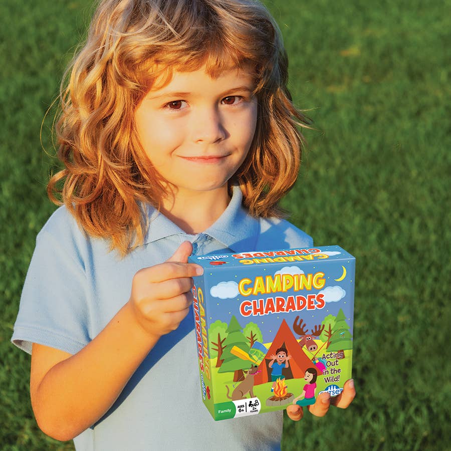 Outset Games and Cobble Hill Puzzles - Wholesale Card Game - Camping Charades Card Game: Fun Around the Campfire4