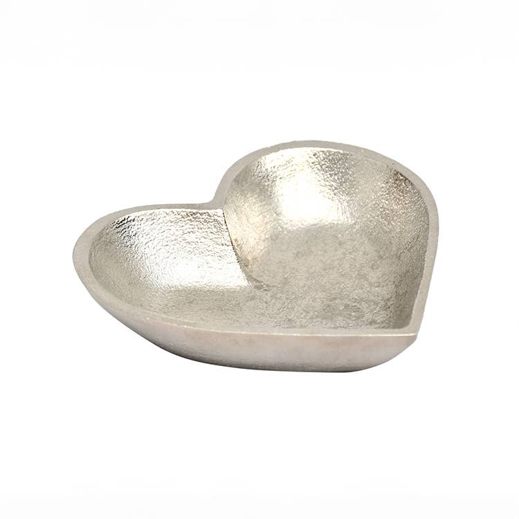 India Handicrafts Inc – wholesale Bildram – Alum Nickel Hjärtformad Skål5