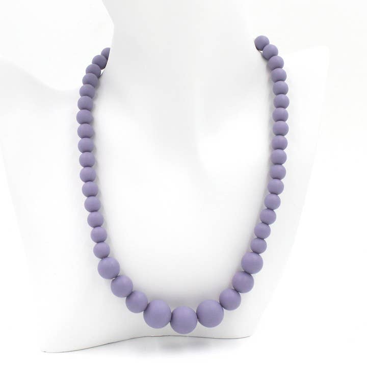 Wink Silikon gummi pärlstav halsband för wholesale av 40Nine