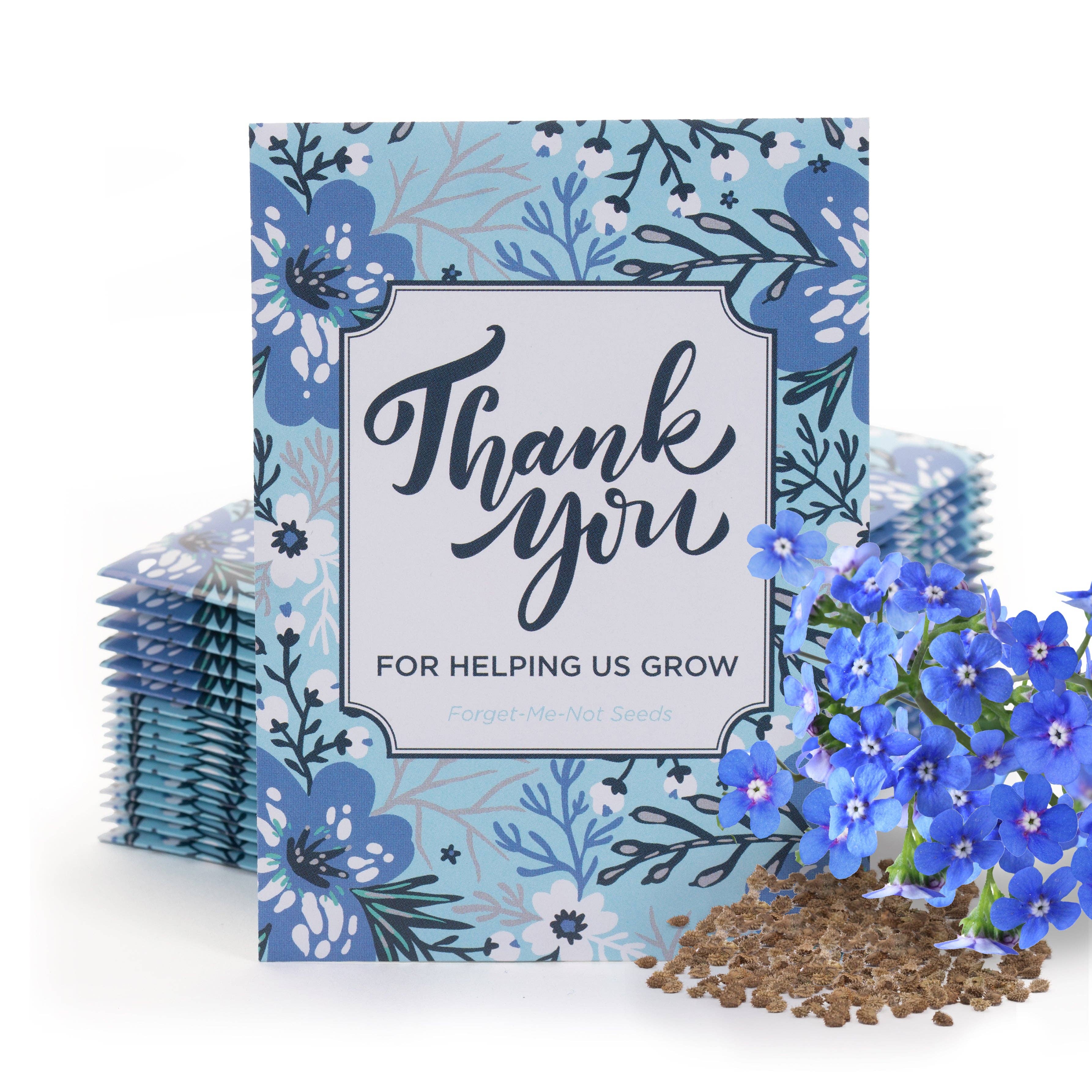 Bentley Seed Co. - Wholesale Plant Seeds - Help Us Grow Forget Me Not - Forget Me Not Seed Packets1