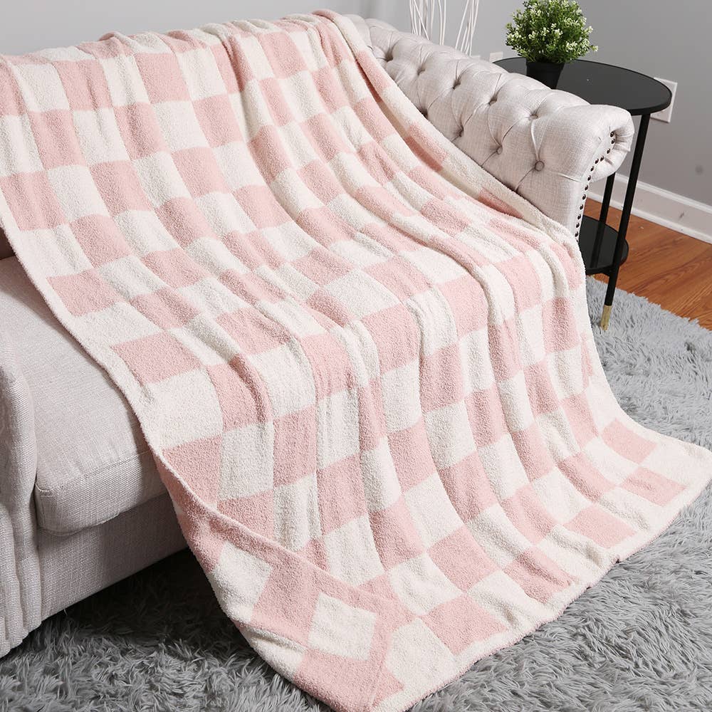 Sensibling Corp. – wholesale Throw blanket – Reversible Checkerboard Patterned Throw Blanket
29
