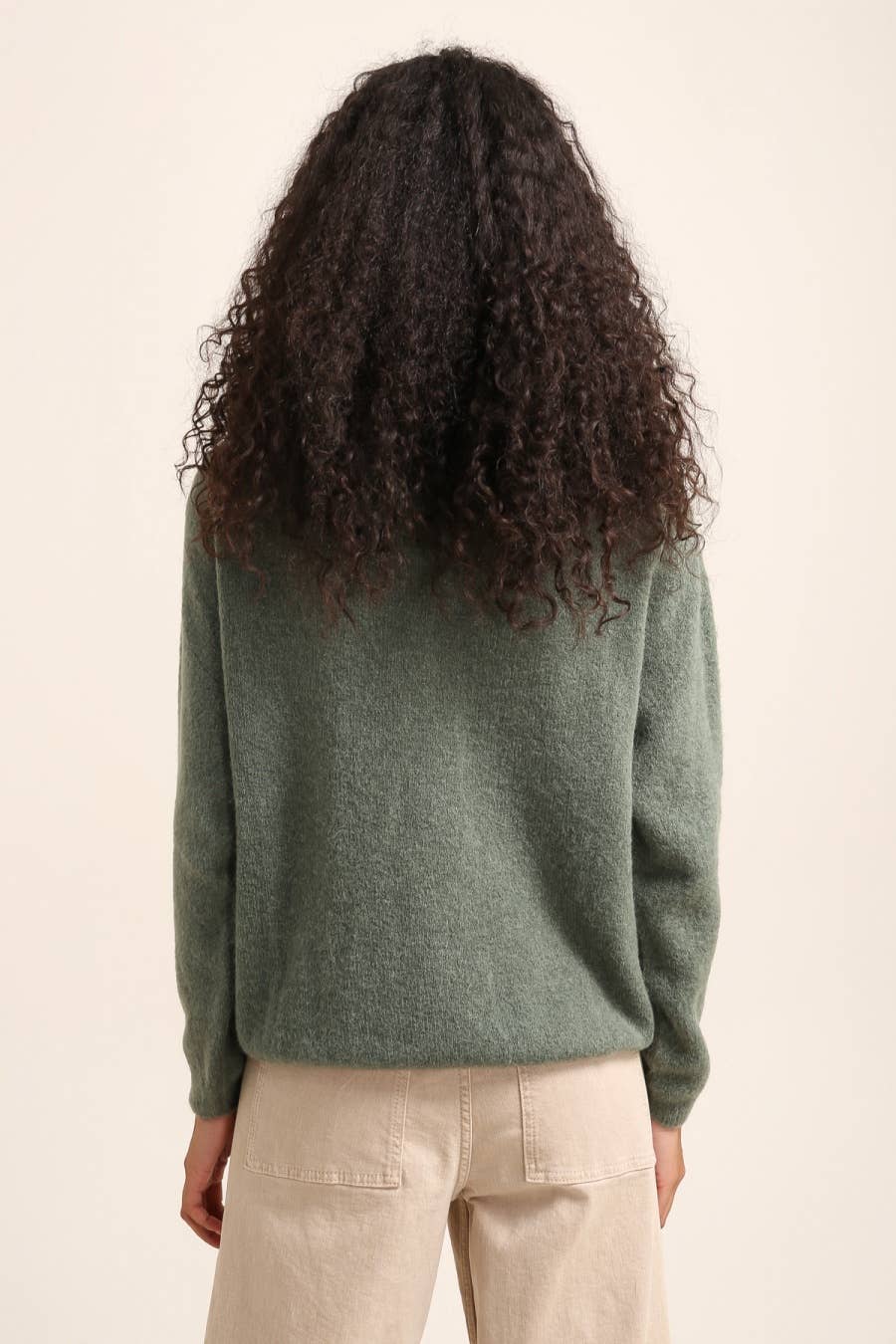 LÉA & LUC – wholesale Cardigan – Women’s – ALPACA V-neck cardigan REF 102623