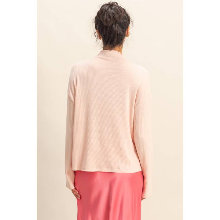 HYFVE - Wholesale Shirt - Women's - Oversized High Neck Top With Side Slit13