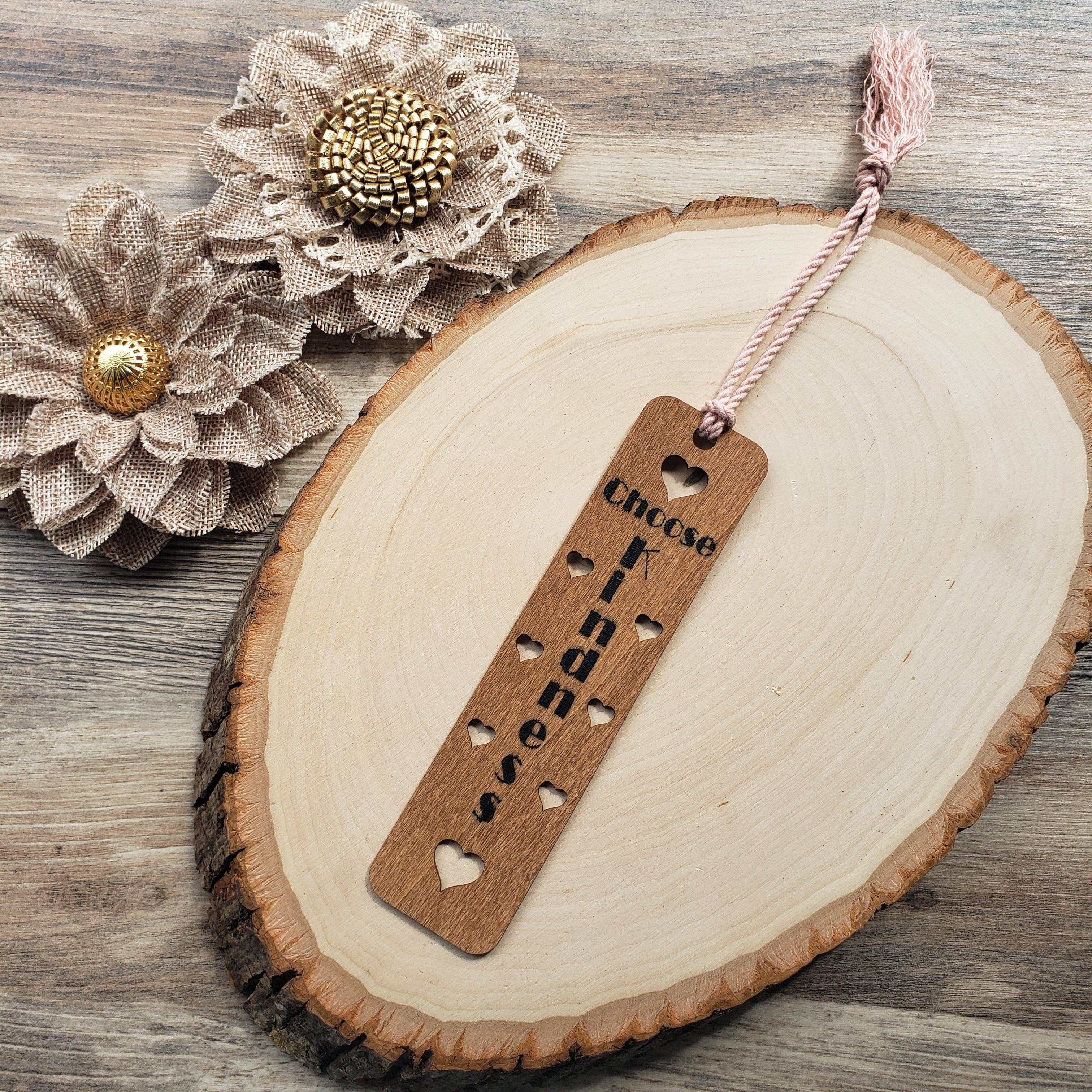 Gone Rogue Boutique - Wholesale Bookmark - Dark stain laser cut bookmarks3